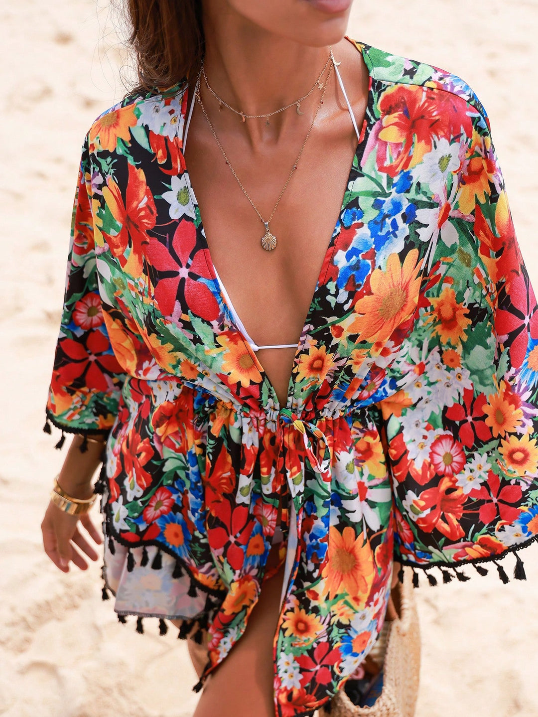 Kimono SHEIN, mix culori