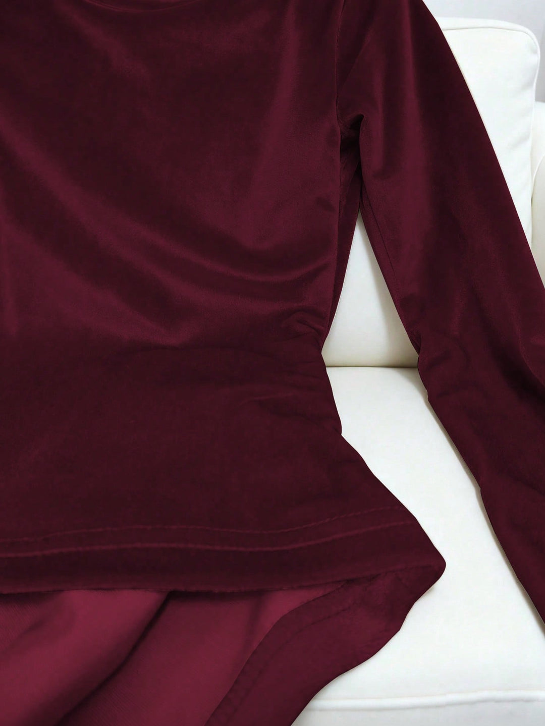 Tricou SHEIN, vișiniu