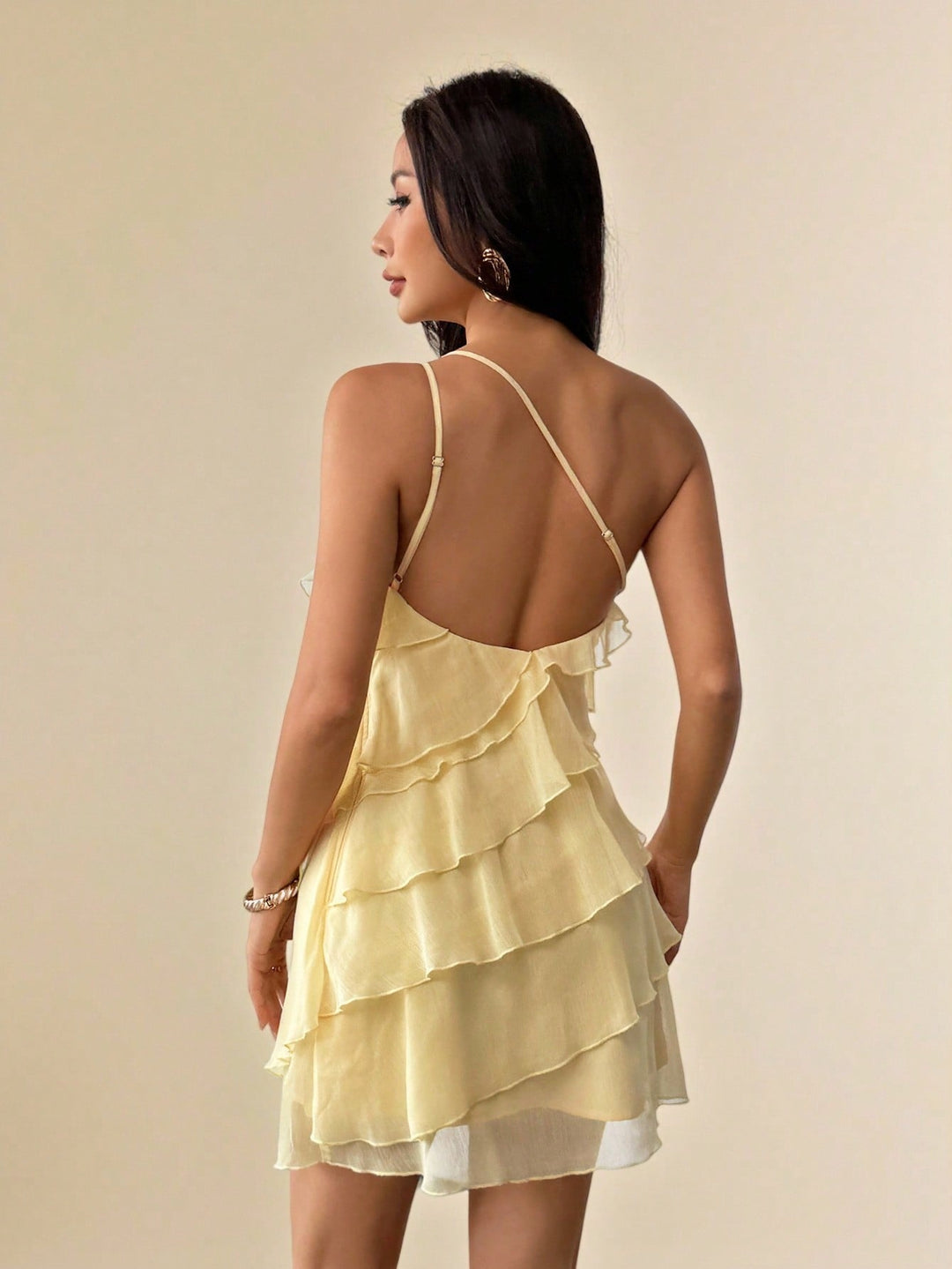 Rochie mini SHEIN, galben