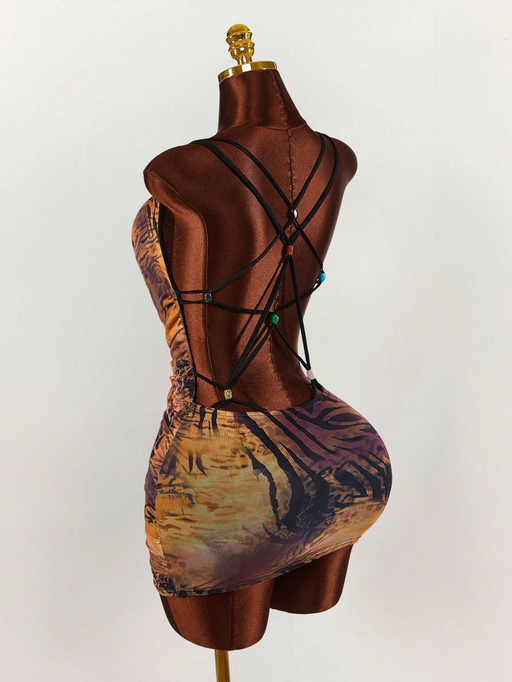 Rochie mini SHEIN, mix culori
