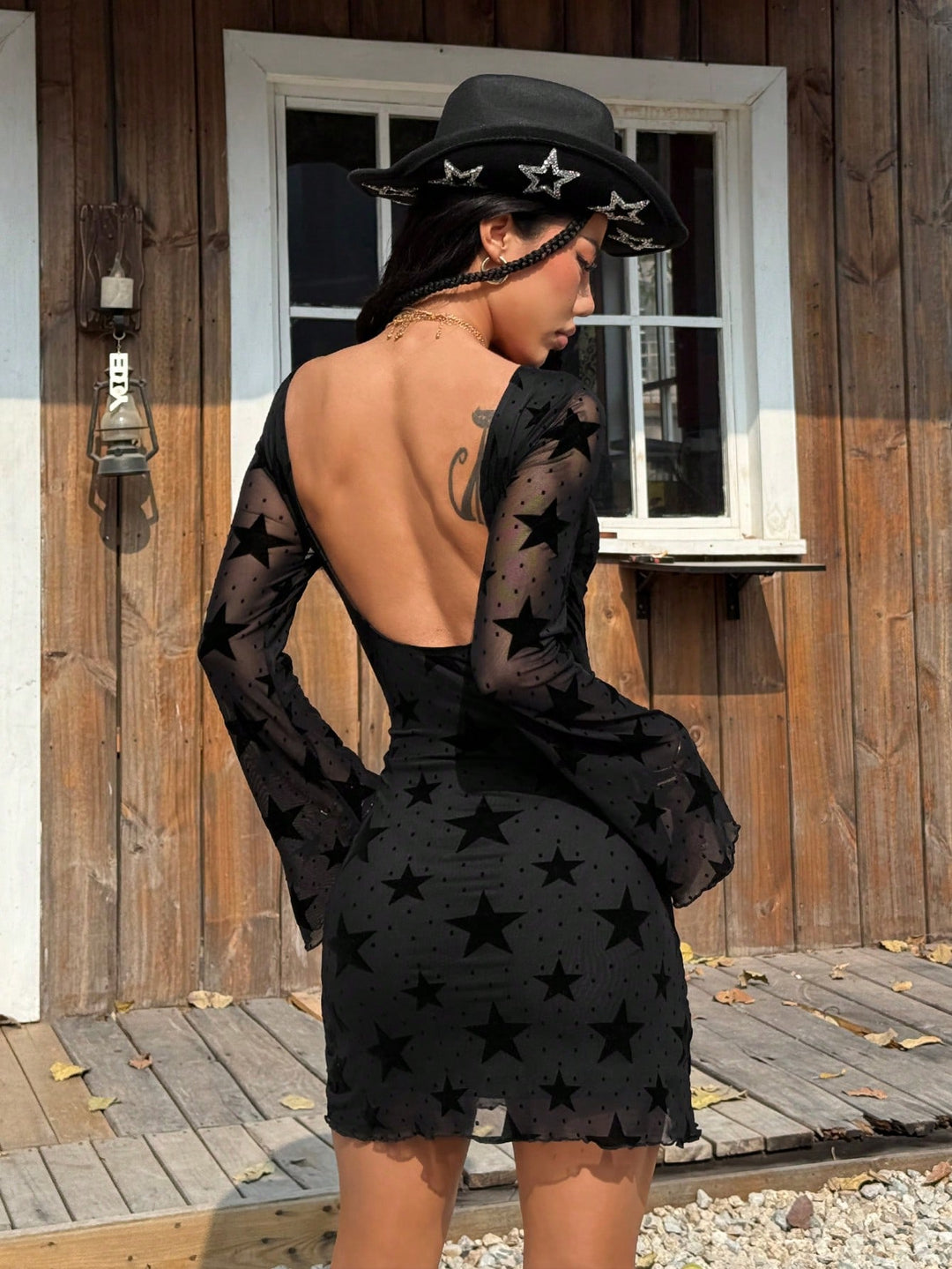 Rochie mini SHEIN, maro
