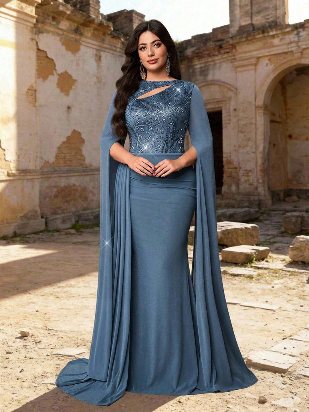 Rochie SHEIN, albastru