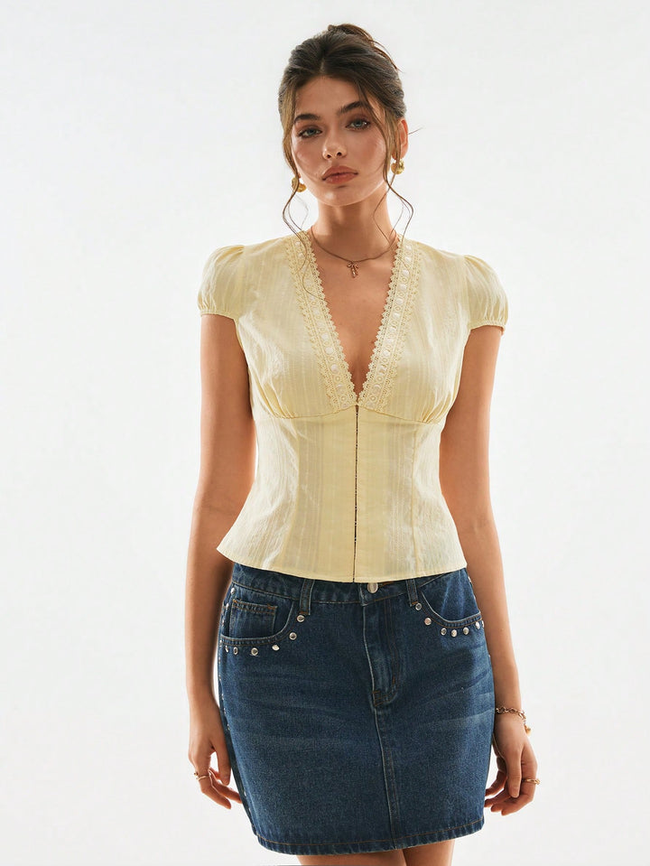 Bluza SHEIN, galben