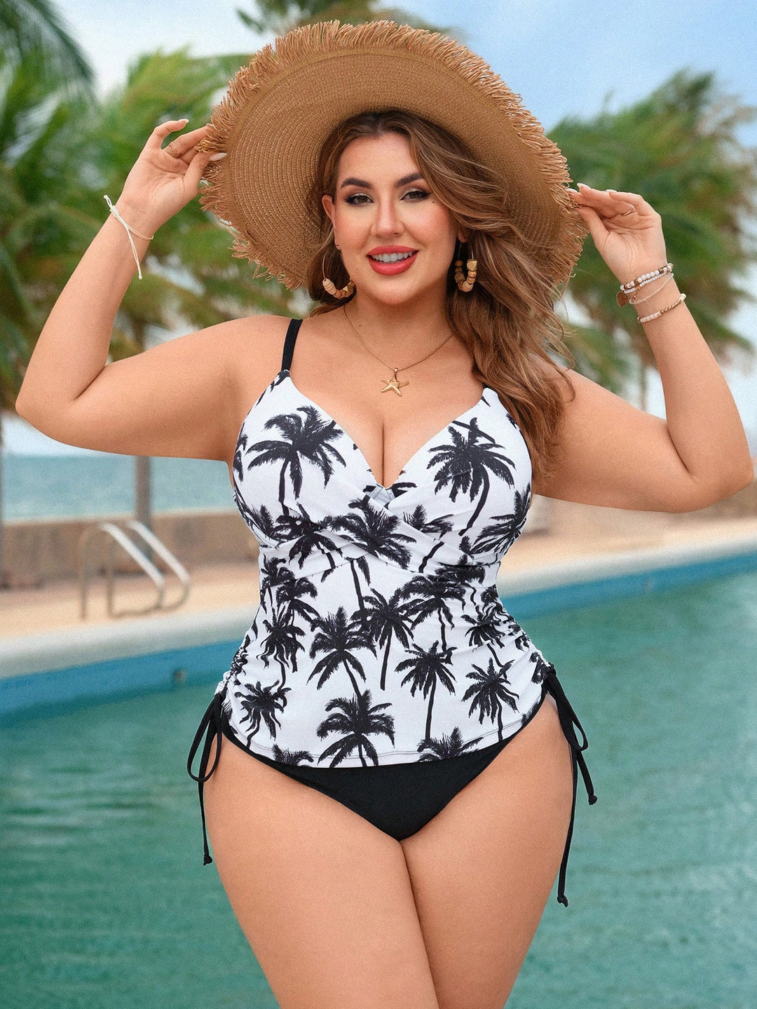 Costum de baie SHEIN, mix culori
