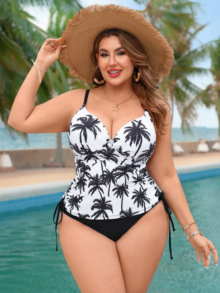 Costum de baie SHEIN, mix culori