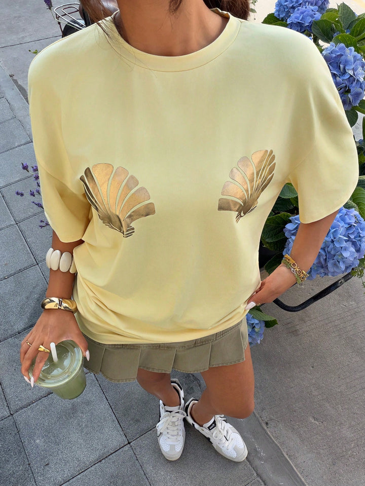 Tricou SHEIN, galben
