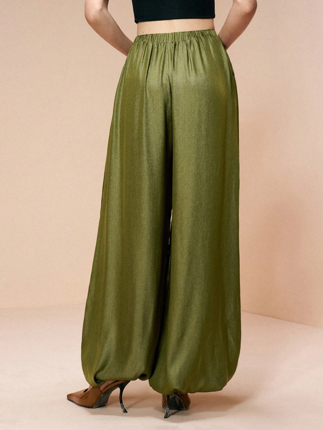 Pantaloni SHEIN, verde