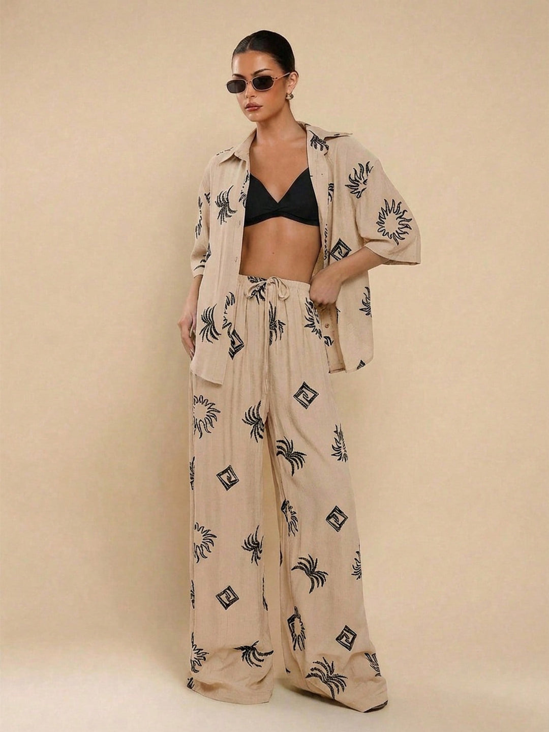 Pantaloni SHEIN, kaki