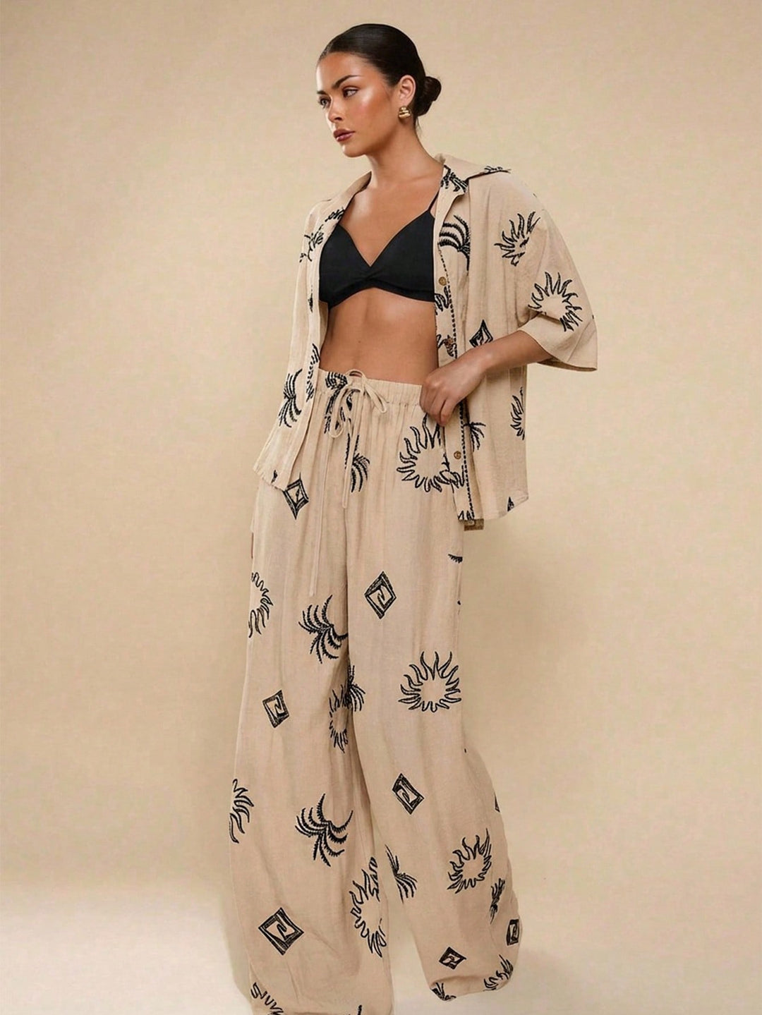 Pantaloni SHEIN, kaki