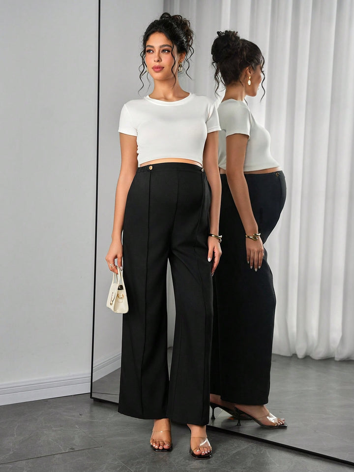 Pantaloni SHEIN, negru