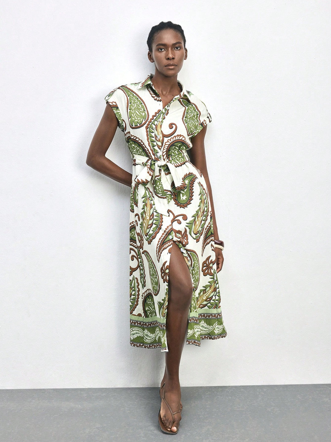 Rochie maxi SHEIN, mix culori