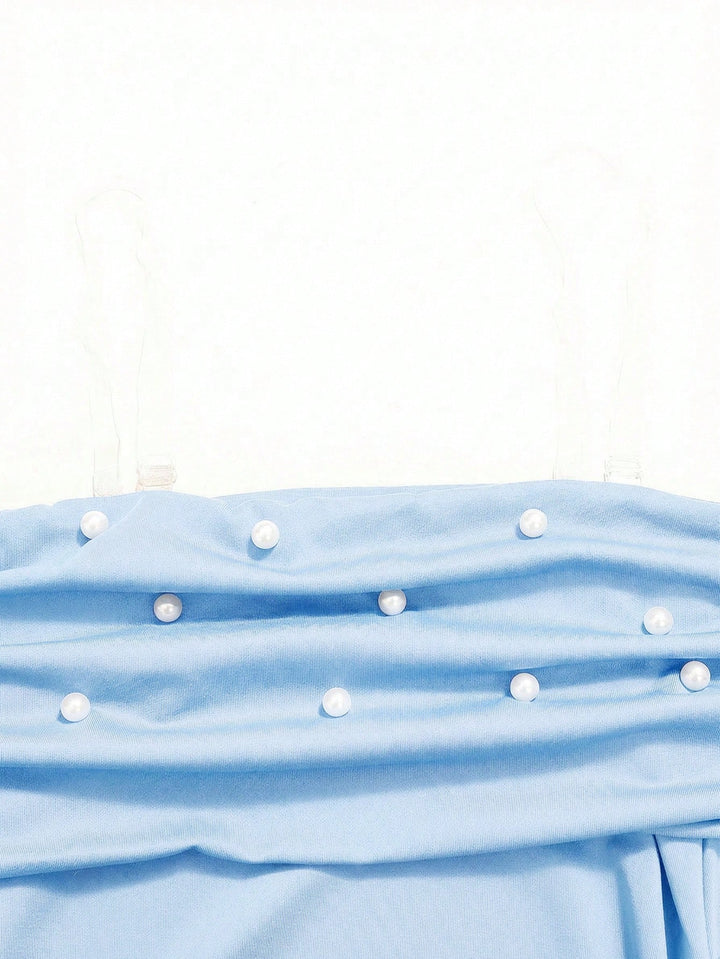 Rochie maxi SHEIN, albastru