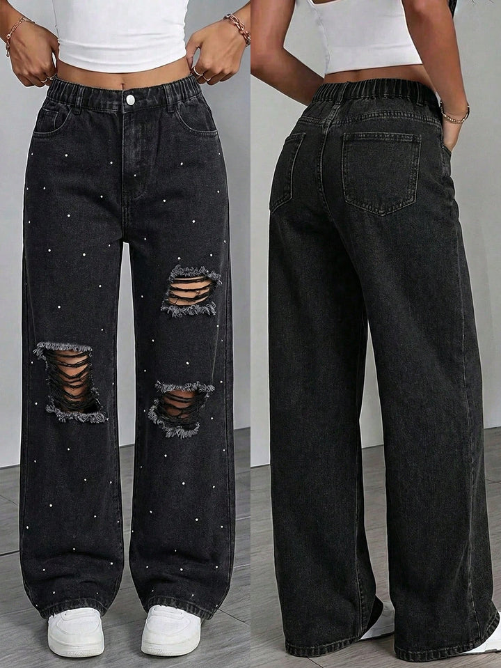 Jeans SHEIN, negru