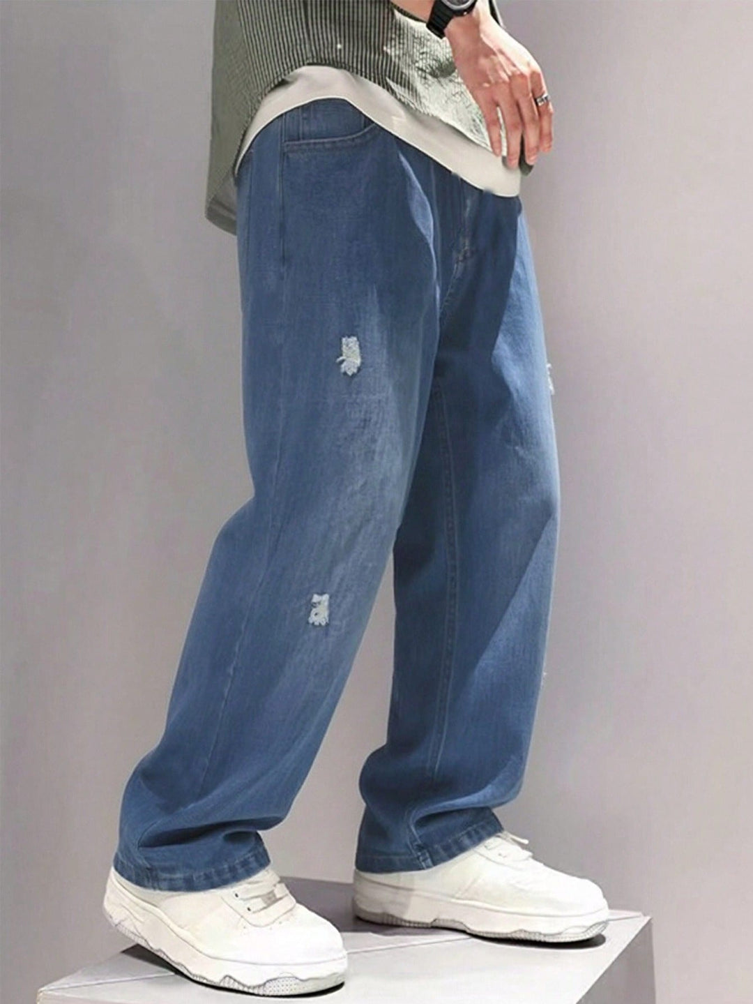 Jeans SHEIN, albastru