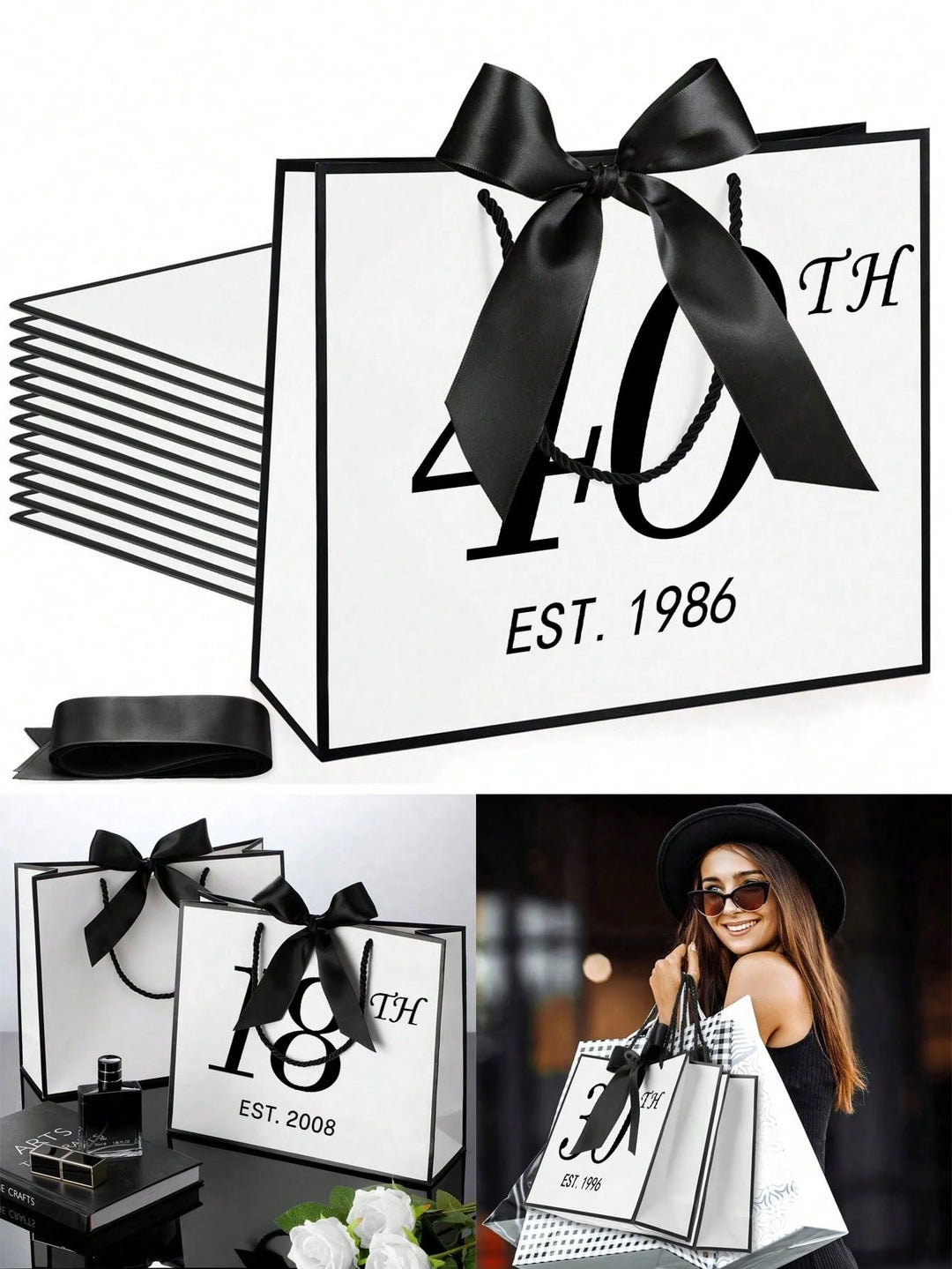 Pungi de cadou SHEIN, mix culori