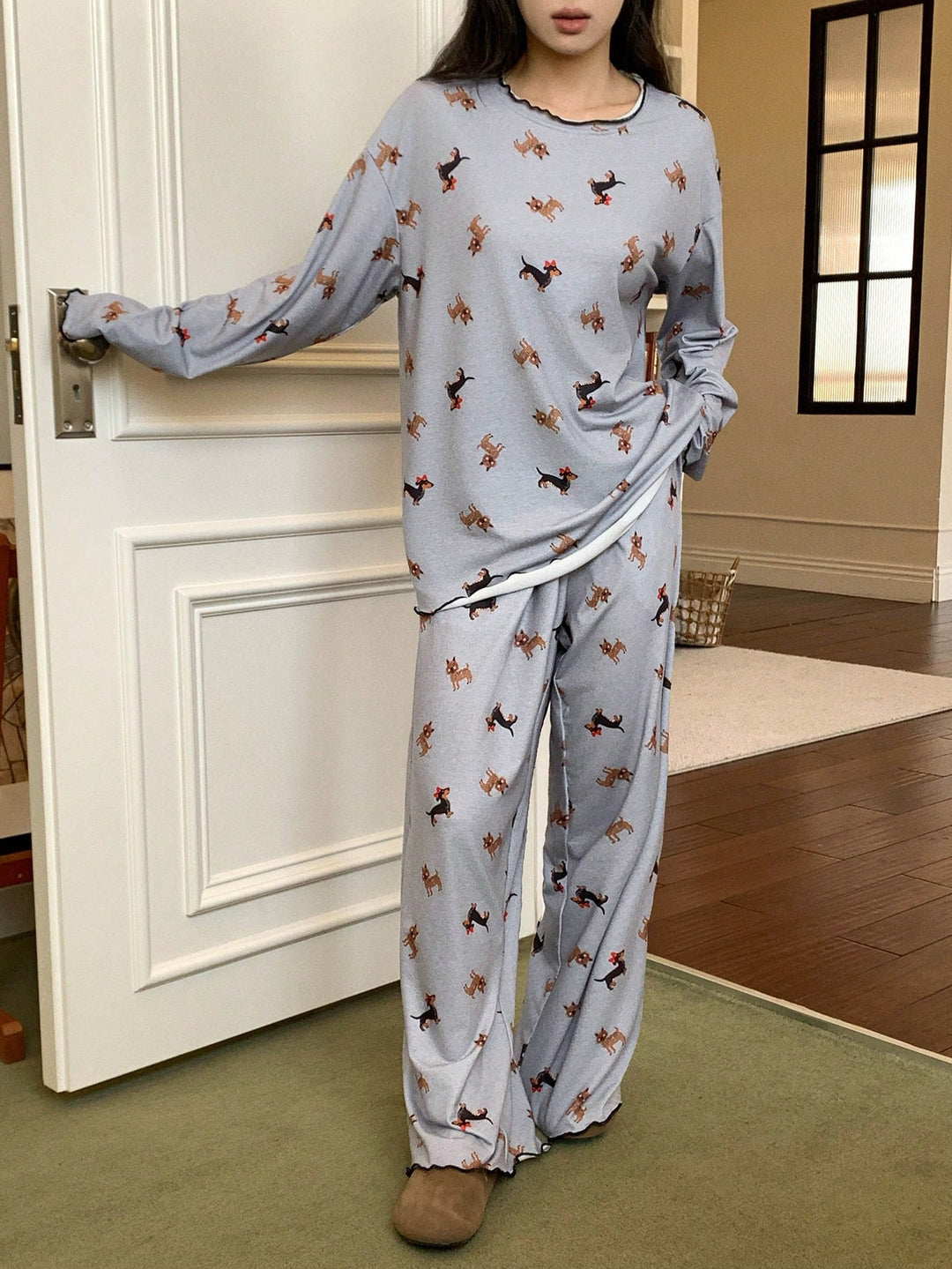 Pijama SHEIN, gri