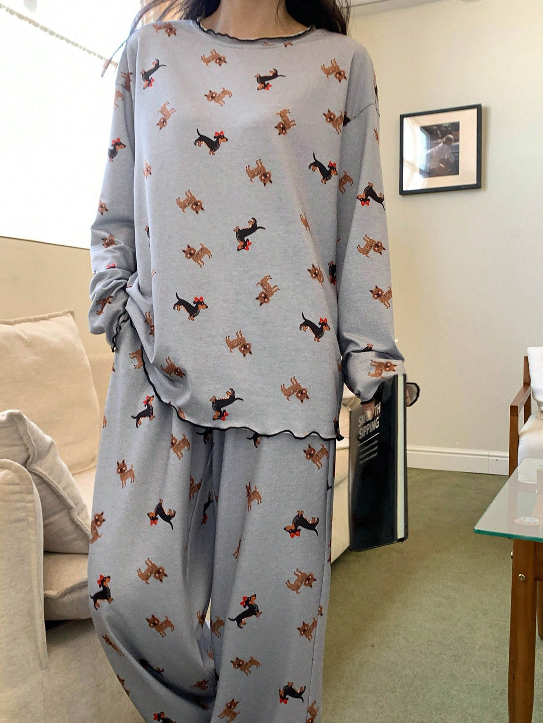 Pijama SHEIN, gri
