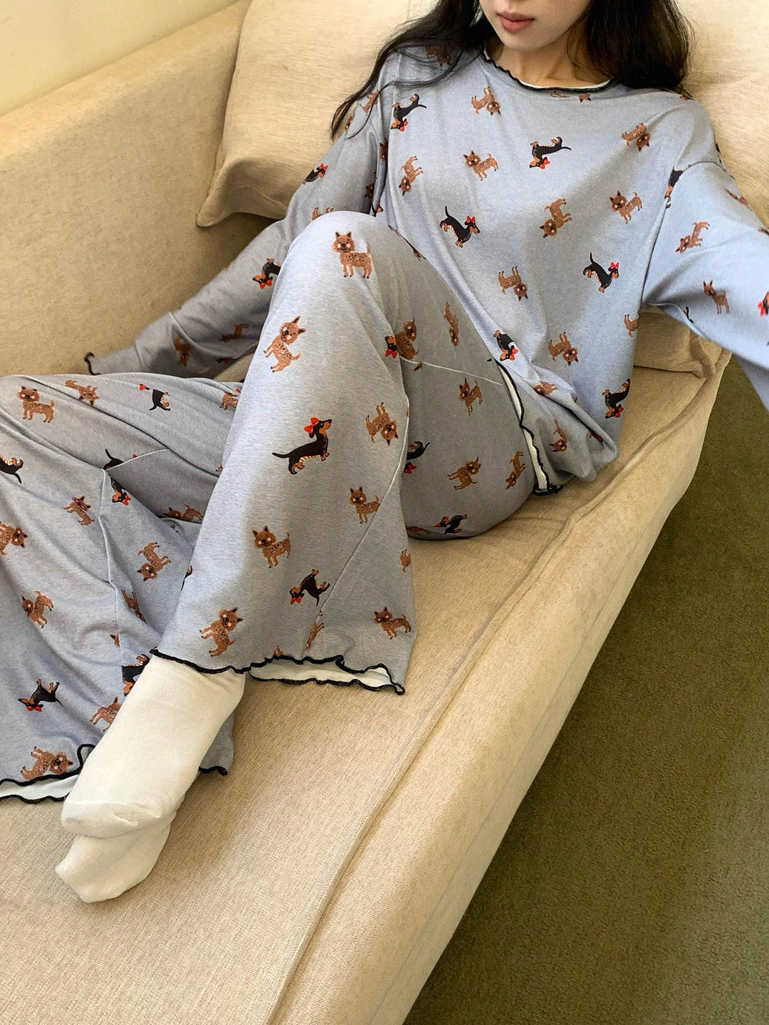 Pijama SHEIN, gri