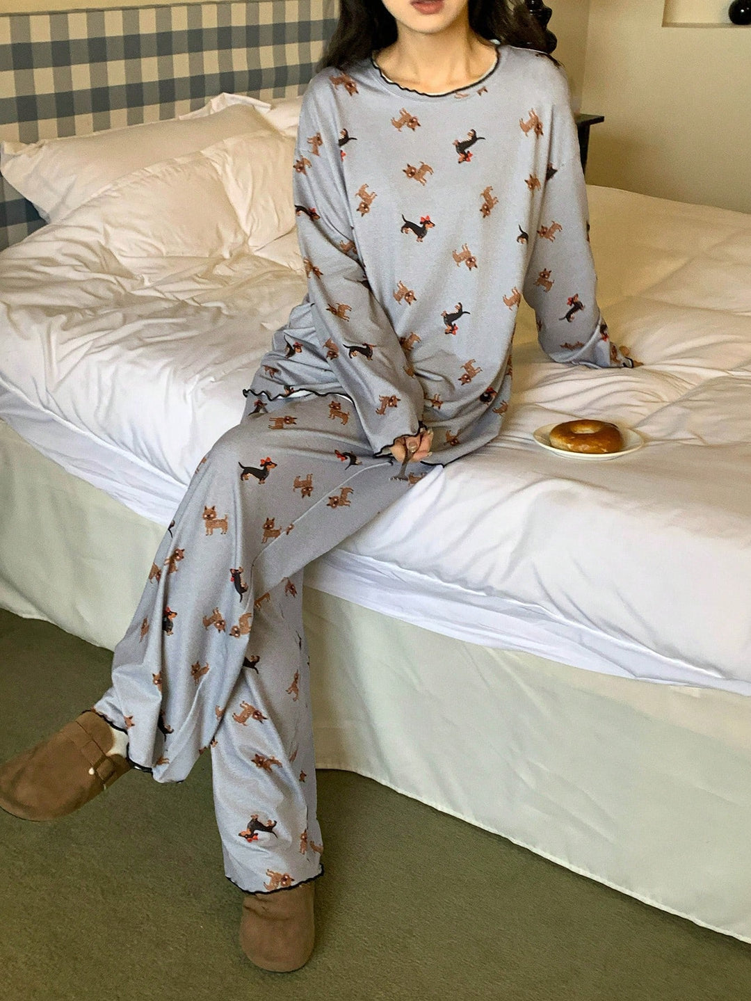 Pijama SHEIN, gri