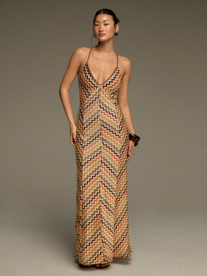 Rochie maxi SHEIN, mix culori