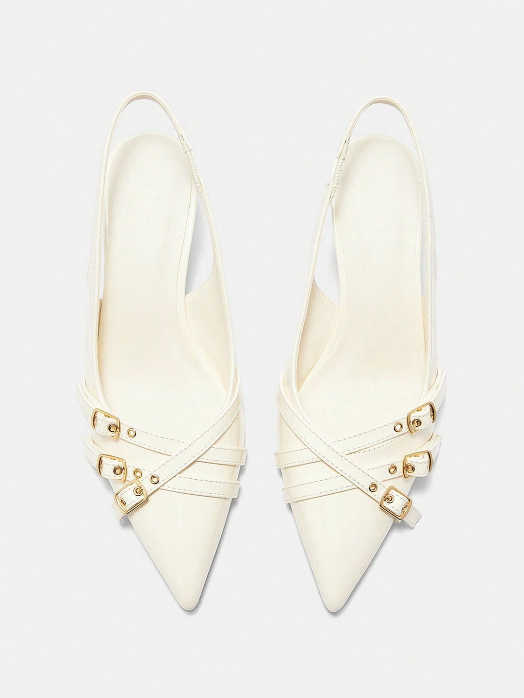 Pantofi SHEIN, alb