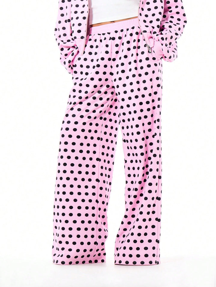 Pantaloni SHEIN, roz
