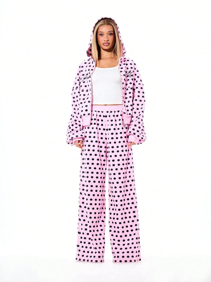Pantaloni SHEIN, roz