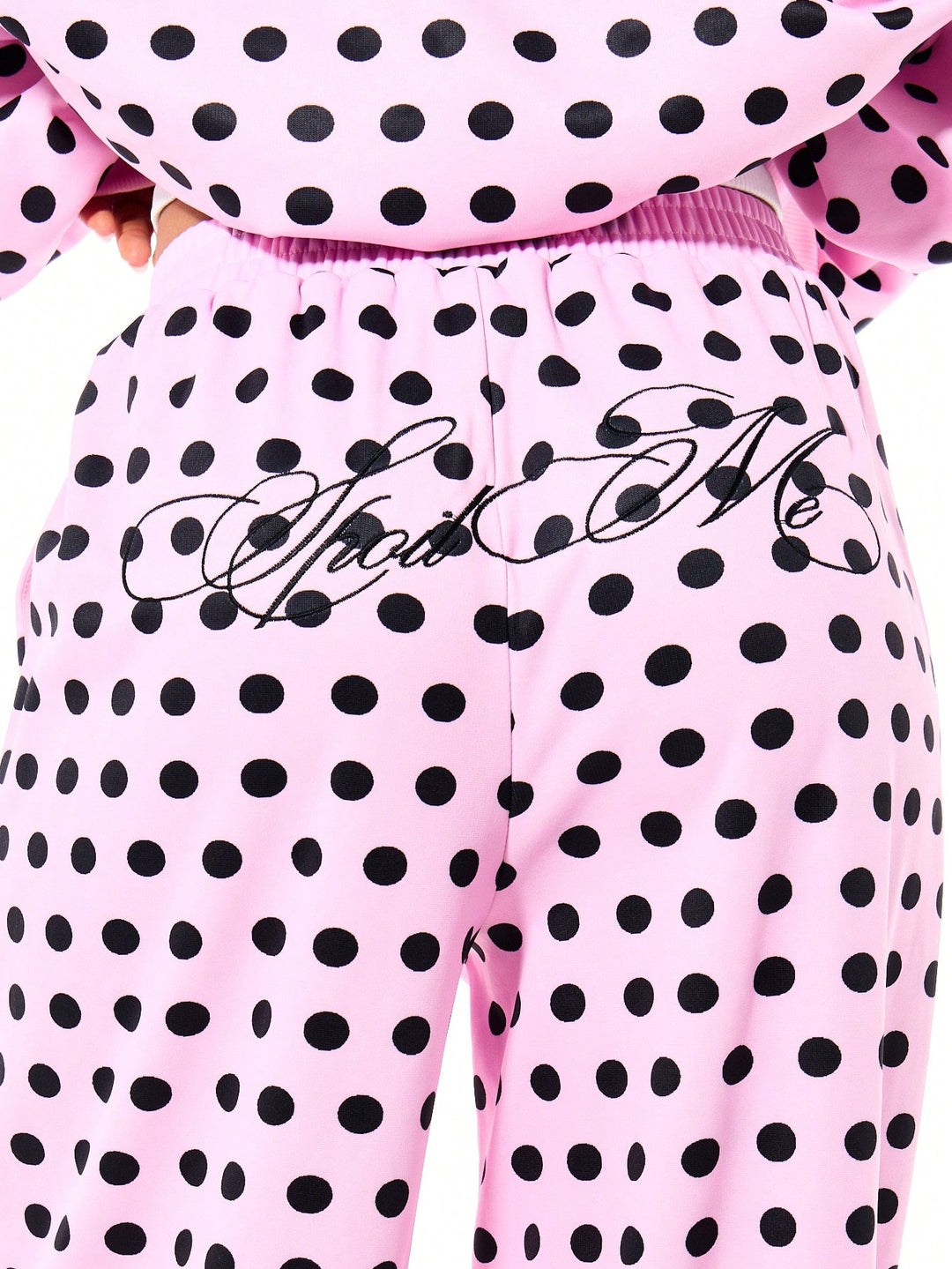 Pantaloni SHEIN, roz