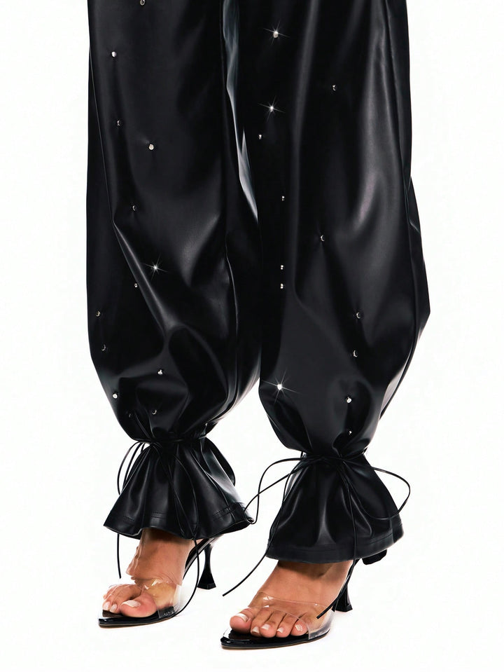Pantaloni SHEIN, negru