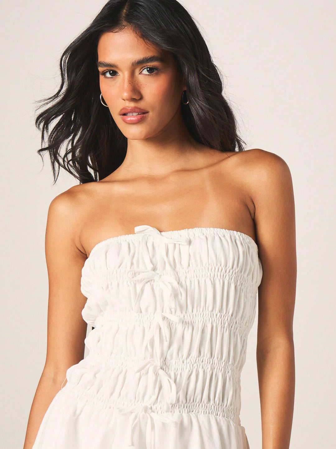 Rochie mini SHEIN, bej