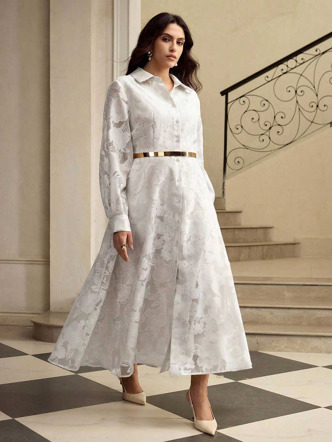 Rochie SHEIN, alb