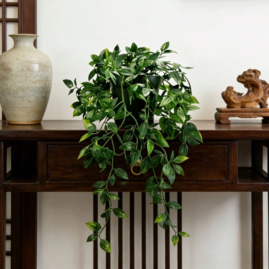 Plante artificiale SHEIN, verde