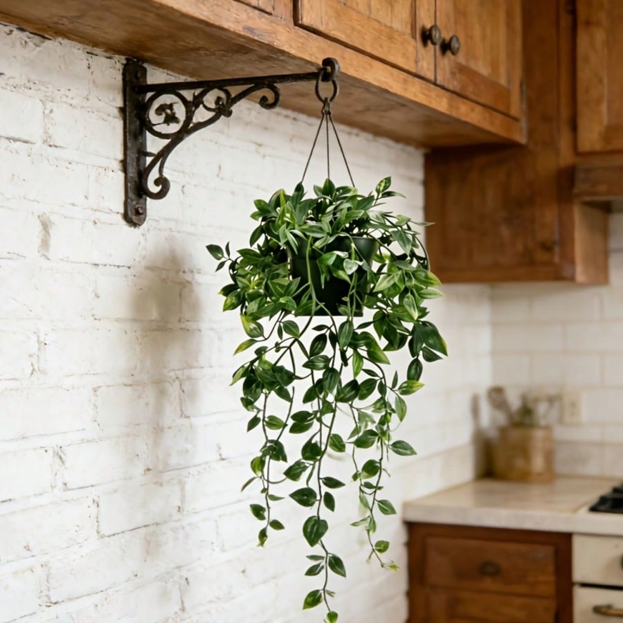 Plante artificiale SHEIN, verde