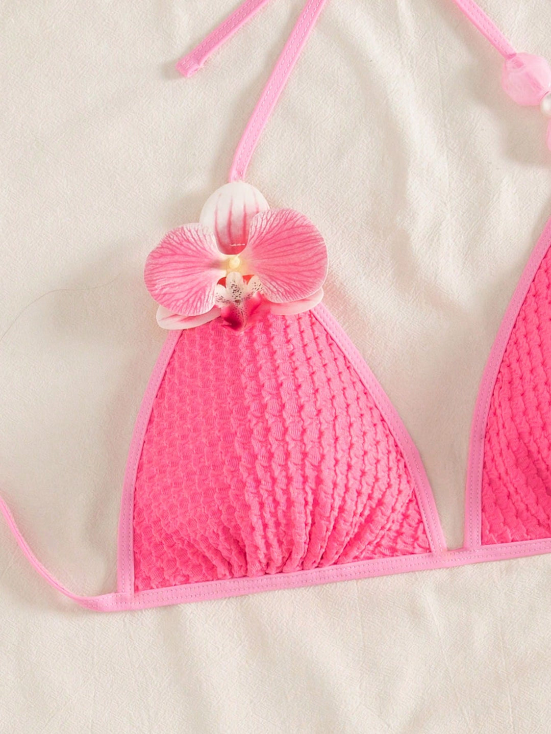Set bikini SHEIN, roz