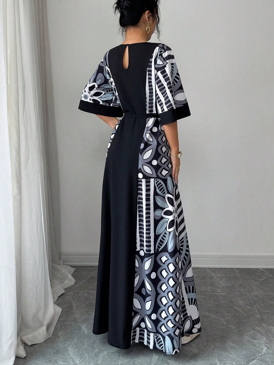 Rochie maxi SHEIN, negru