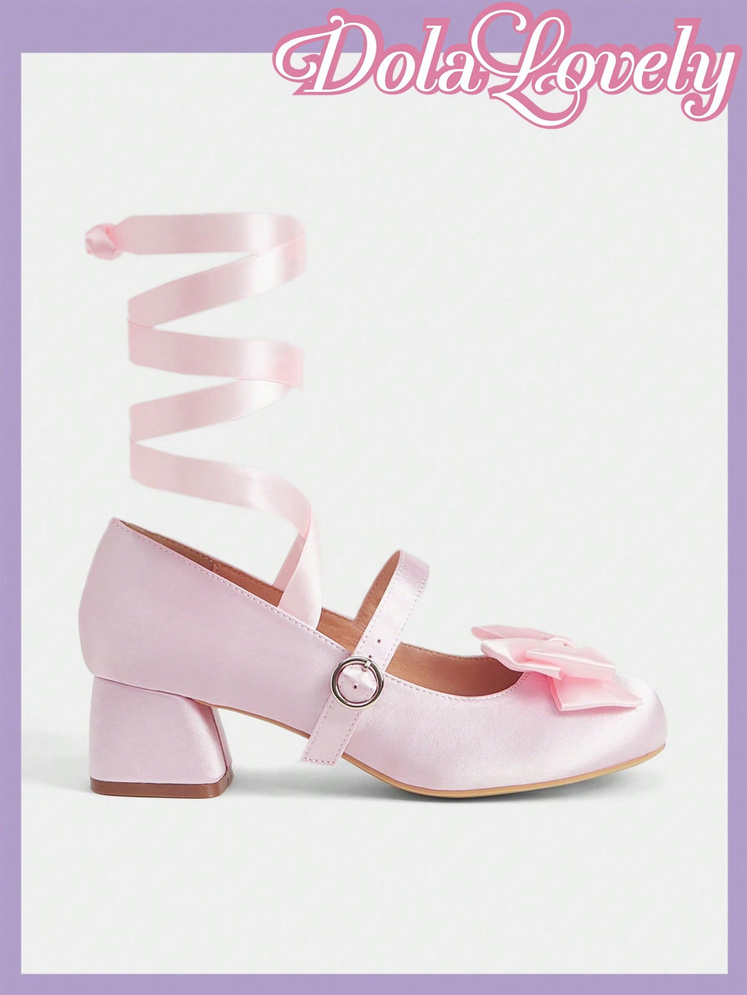 Pantofi cu toc SHEIN, roz