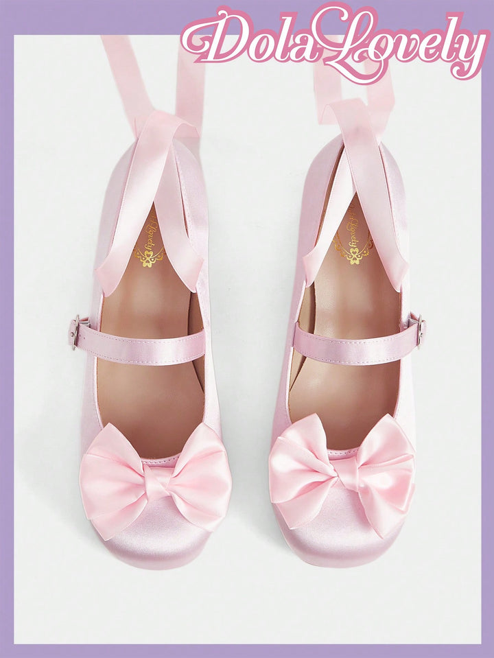 Pantofi cu toc SHEIN, roz