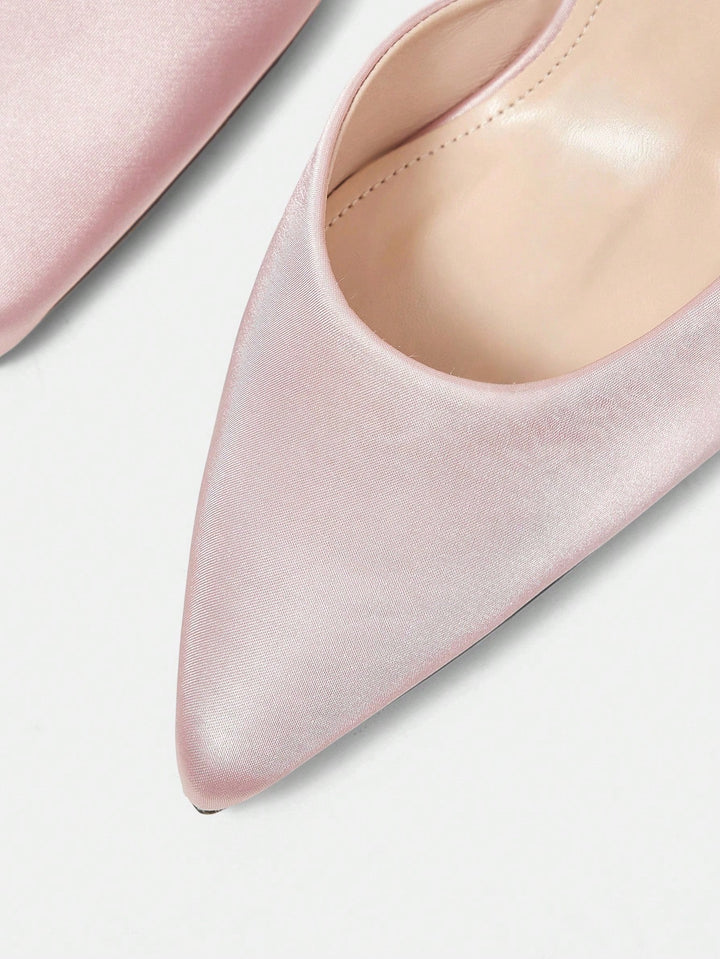 Pantofi cu toc SHEIN, roz