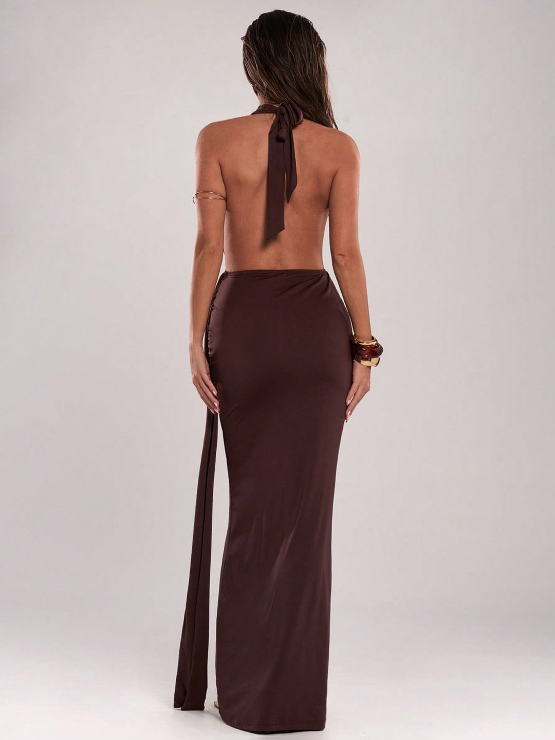 Rochie maxi SHEIN, turcoaz