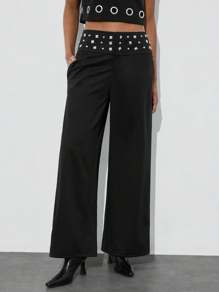 Pantaloni SHEIN, negru