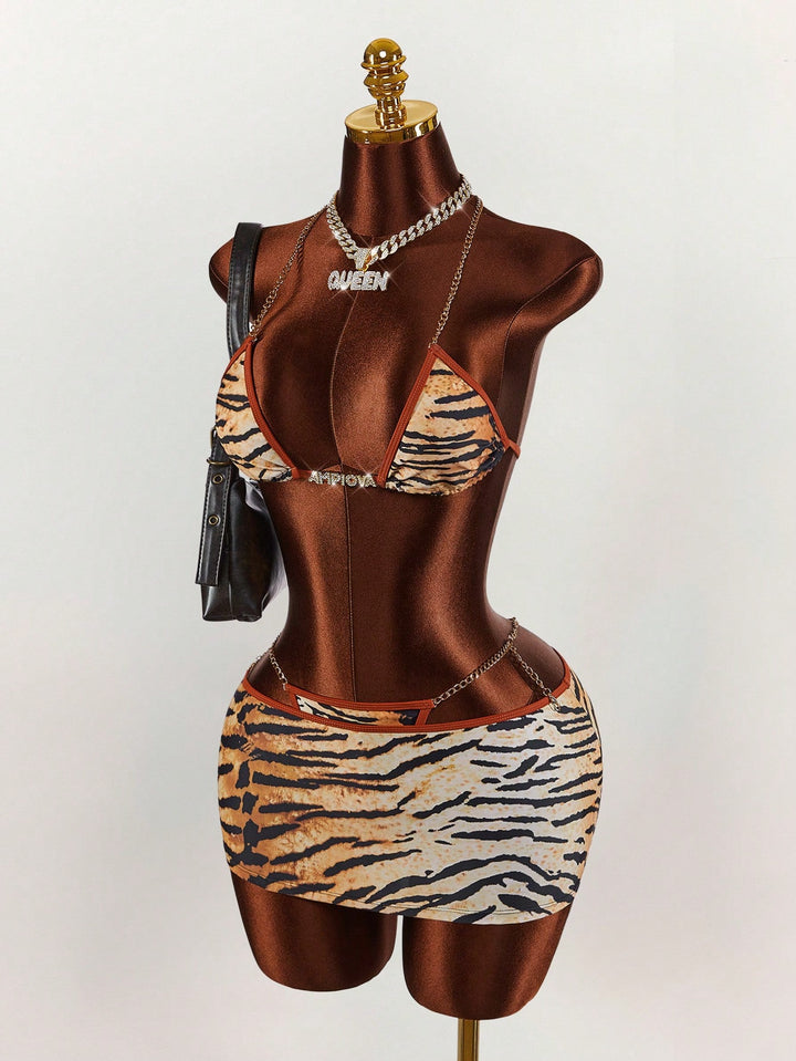 Set bikini SHEIN, maro