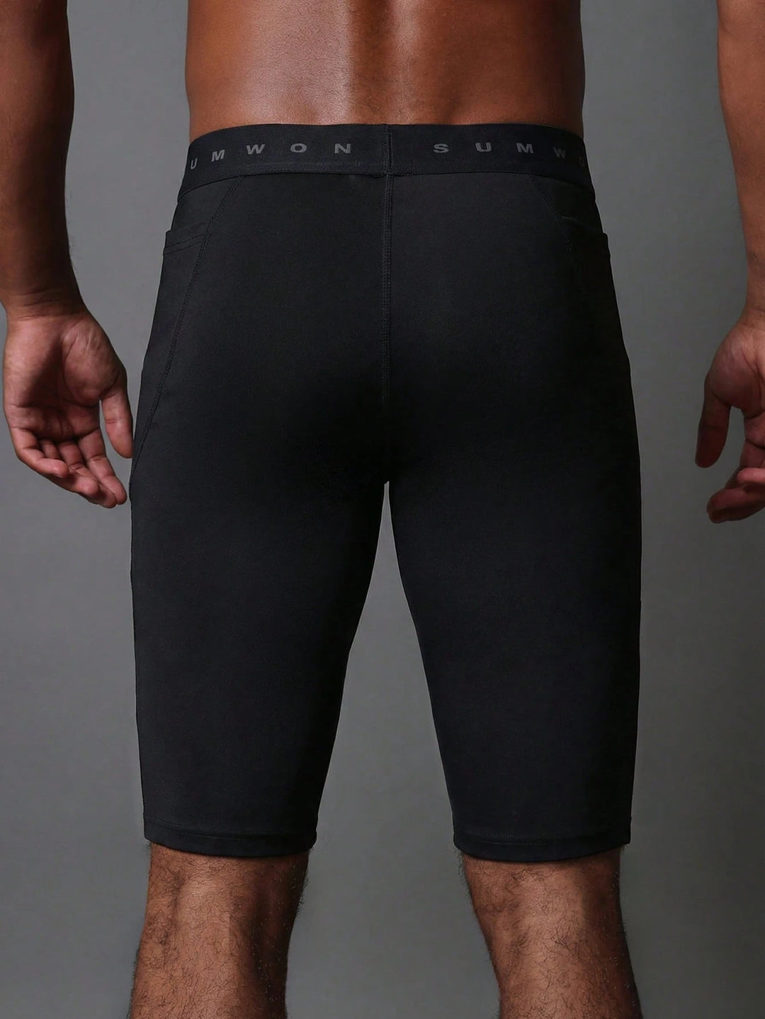 Rövid leggings SHEIN, fekete
