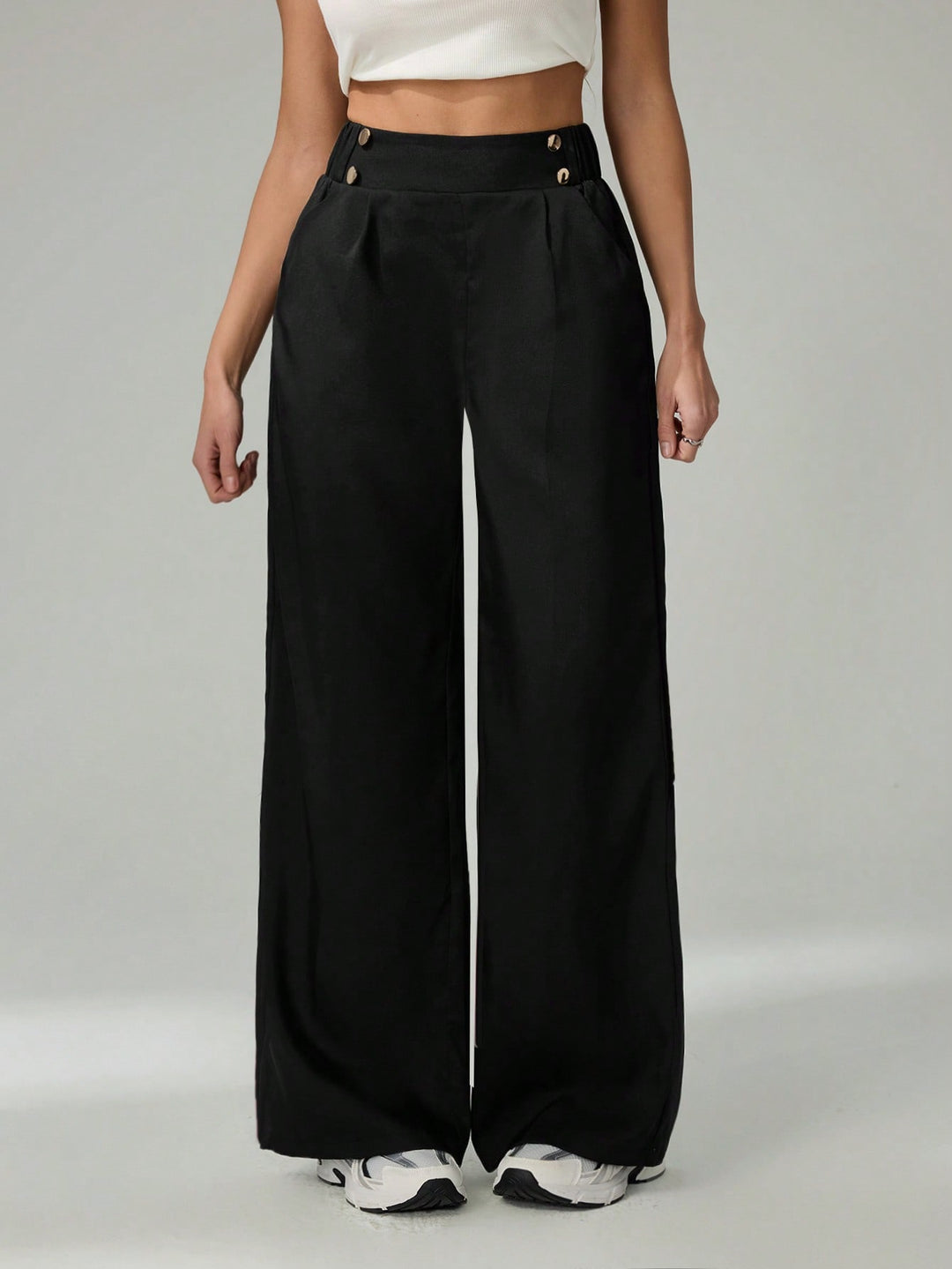 Pantaloni SHEIN, negru