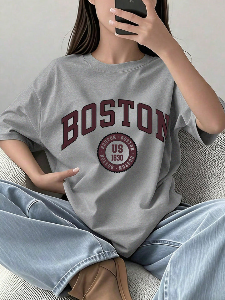 Tricou SHEIN, gri