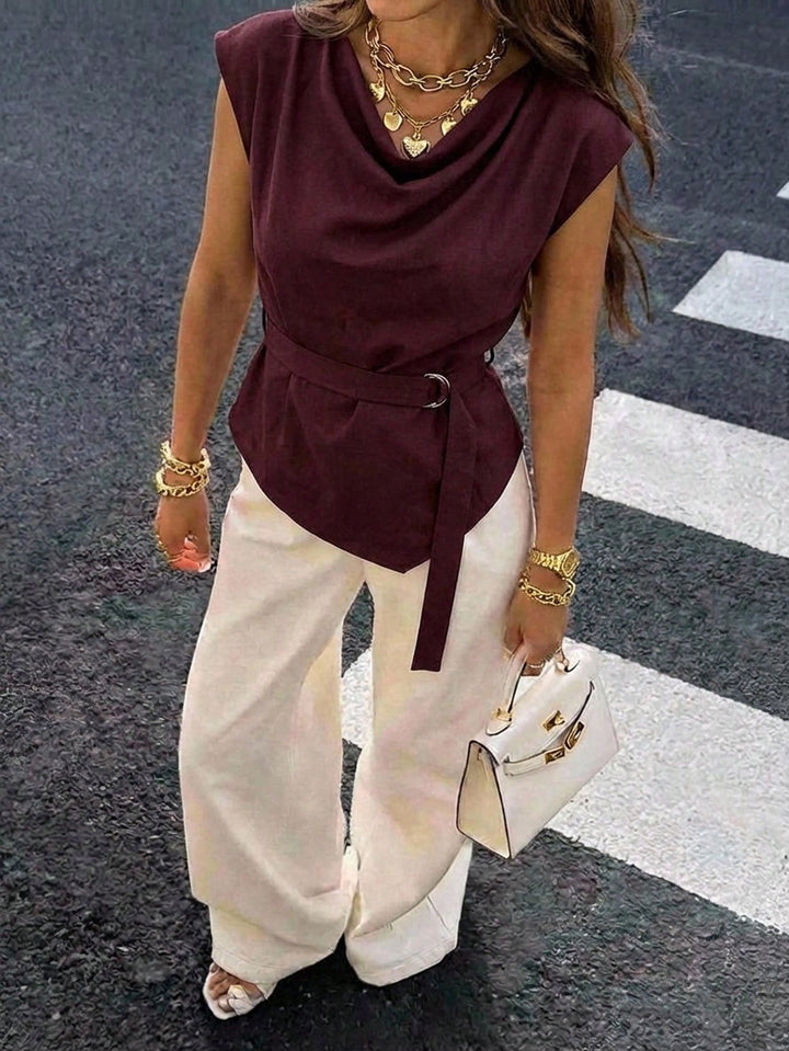 Bluza SHEIN, vișiniu