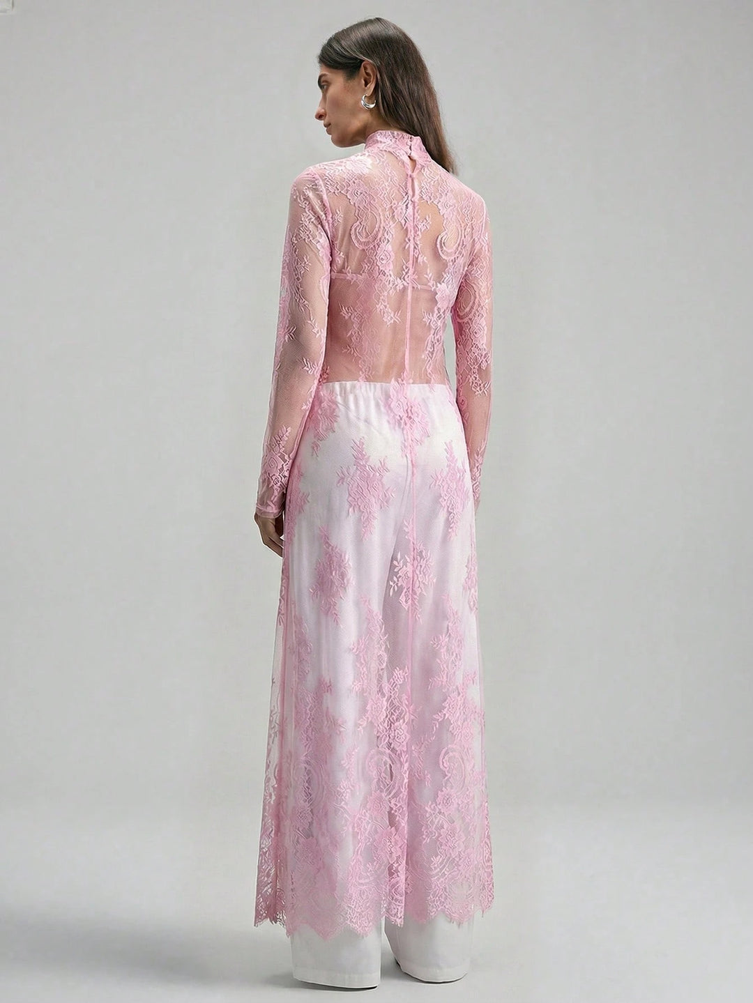 Rochie maxi SHEIN, roz