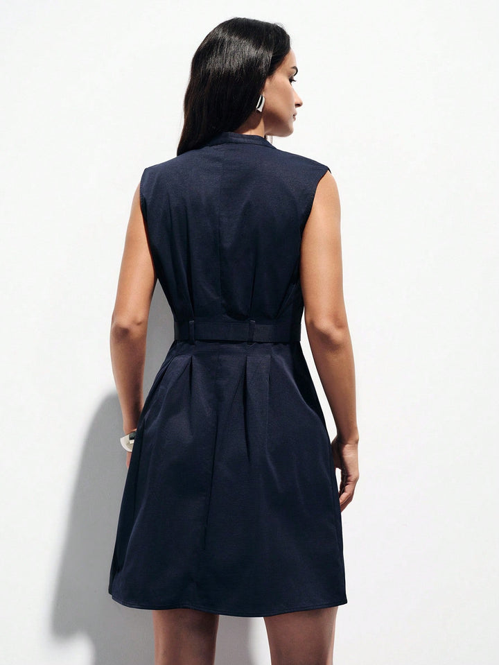 Rochie scurtă SHEIN, albastru