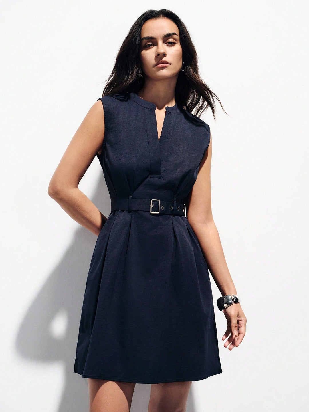 Rochie scurtă SHEIN, albastru