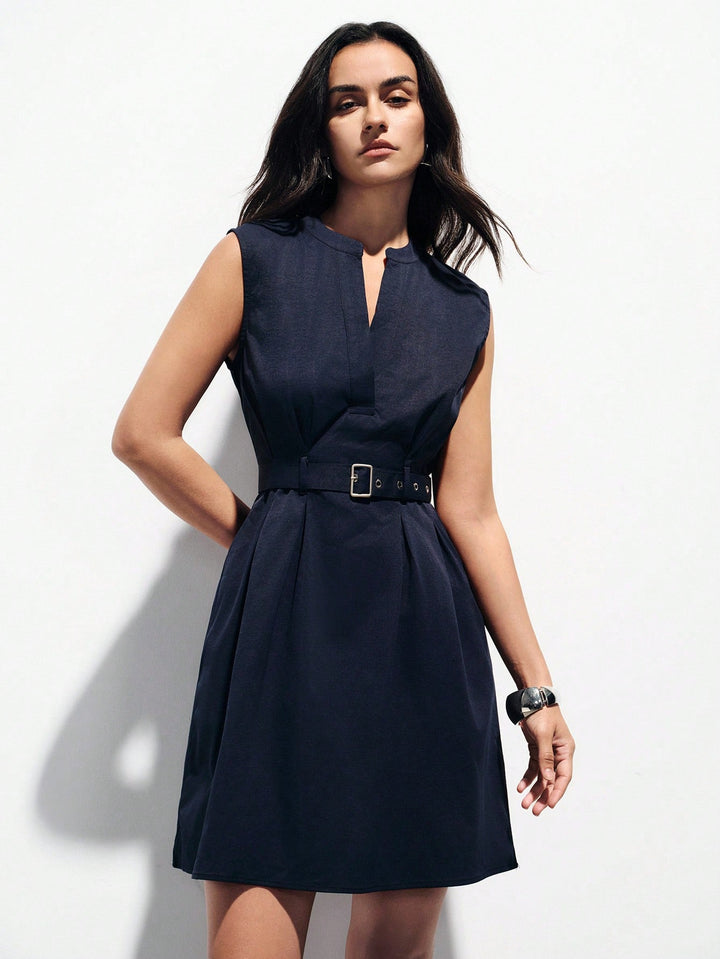 Rochie scurtă SHEIN, albastru