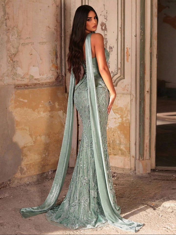 Rochie SHEIN, verde